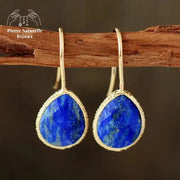 Boucles d'oreilles "Elba" en Lapis-lazuli