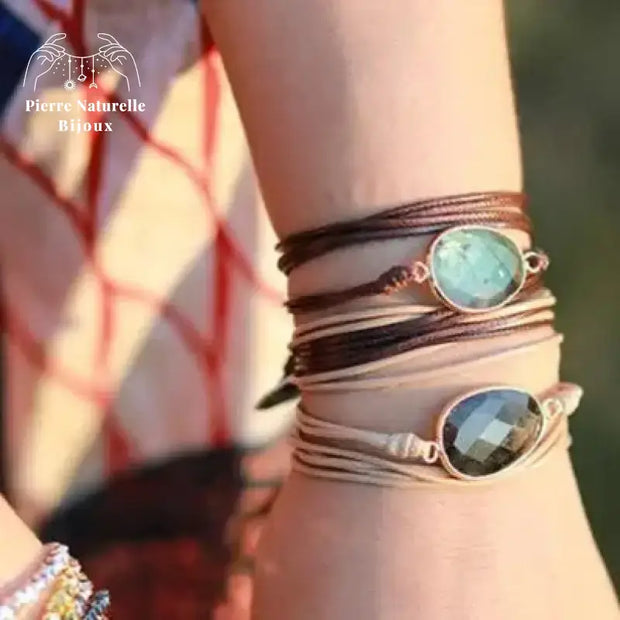 Bracelet "Clarté de l'esprit" en Améthyste | Bracelets | pierre naturelle bijoux