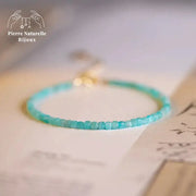 Bracelet fin en Amazonite | Bracelets | pierre naturelle bijoux