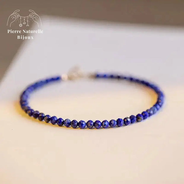 Bracelet fin en Lapis-lazuli