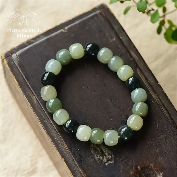 Bracelet "Apis" en Jade | Bracelets | pierre naturelle bijoux