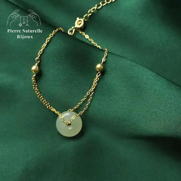 Bracelet "Avenir" en Jade | Bracelets | pierre naturelle bijoux