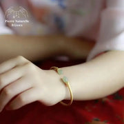 Bracelet "Hygée" en jade | Bracelets | pierre naturelle bijoux