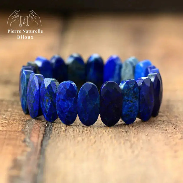 Bracelet "Empathie" en Lapis-lazuli | Bracelets | pierre naturelle bijoux