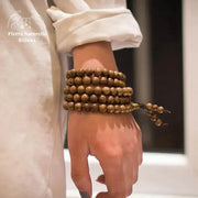 Bracelet mala en Bois wengé | Bracelets | pierre naturelle bijoux
