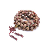 Bracelet mala Tibétain 108 perles en Bois de bodhi | Bracelets | pierre naturelle bijoux