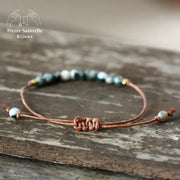 Bracelet "Confiance en soi" en pierre Jaspe | Bracelets | pierre naturelle bijoux