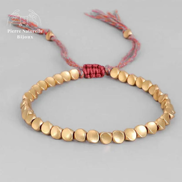 Bracelet tibétain en cuivre | Bracelets | pierre naturelle bijoux