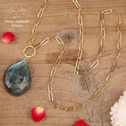 Collier en Labradorite | Colliers | pierre naturelle bijoux