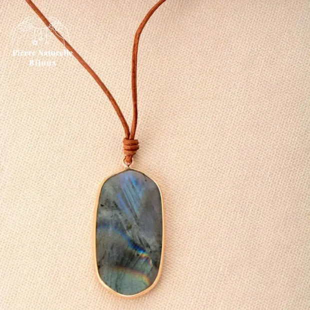 Collier "Boréale" en Labradorite | Colliers | pierre naturelle bijoux