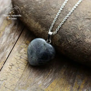 Collier "Cur sacré" en Labradorite | Colliers | pierre naturelle bijoux