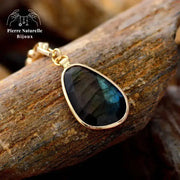 Collier en Labradorite / Lapis-lazuli | Colliers | pierre naturelle bijoux