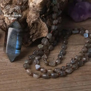 Collier "Mobilité" en Labradorite | Colliers | pierre naturelle bijoux