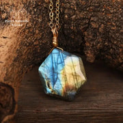 Collier en pierre Labradorite | Colliers | pierre naturelle bijoux