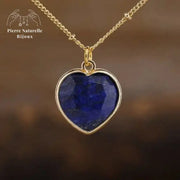 Collier "Cur" en lapis-lazuli