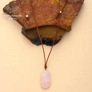 Collier "Jeunesse" en Quartz rose | Colliers | pierre naturelle bijoux